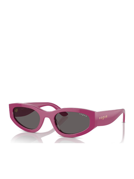 Vogue Feminini Ochelari de soare cu Roz Cadru și Gri Lentilă VO5585S 316087