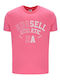 Russell Athletic T-shirt Bărbătesc cu Mânecă Scurtă fuchsia