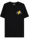 T-shirt Μαύρο