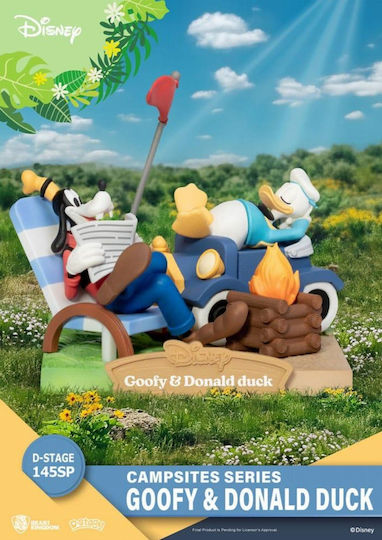 Disney D-stage Goofy & Donald Duck Campsite Series Figure Statue 10cm Special Edition