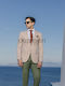 Men's Suit Jacket Slim Fit Beige