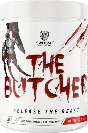 Swedish Supplements The Butcher 2.0 Συμπλήρωμα Pre Workout 425gr Battlefield Red