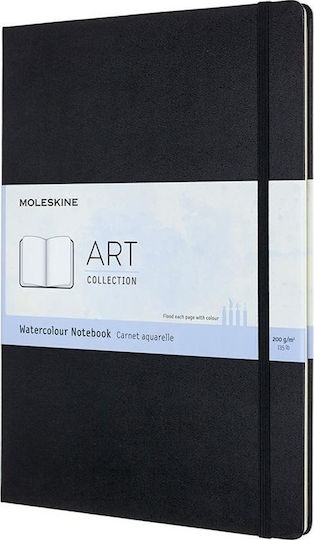 Moleskine Art Бележник А4 Булет Журнал с Твърда Черна Корицa