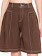 Lumina Women's Bermuda Shorts Jean Brown