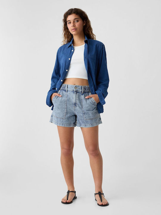 GAP Women's Jean Shorts Blue