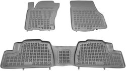 Rezaw Plast Σετ Μπροστινά και Πίσω 3τμχ για Mercedes-Benz M Class 1998-2005 Μαύρα