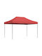 vidaXL Faltbarer Pavillon Garten Burgundisch 4.1x2.79m