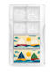 Decora Cake 4 Cups Baking Pan