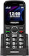 MaxCom MM443 Dual SIM Telefon Mobil cu Butoane Negru