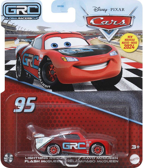 Mattel Lightning McQueen Global Racers Cup Αυτοκινητάκι LIGHTNING MCQUEEN 1:55 για 3+ Ετών