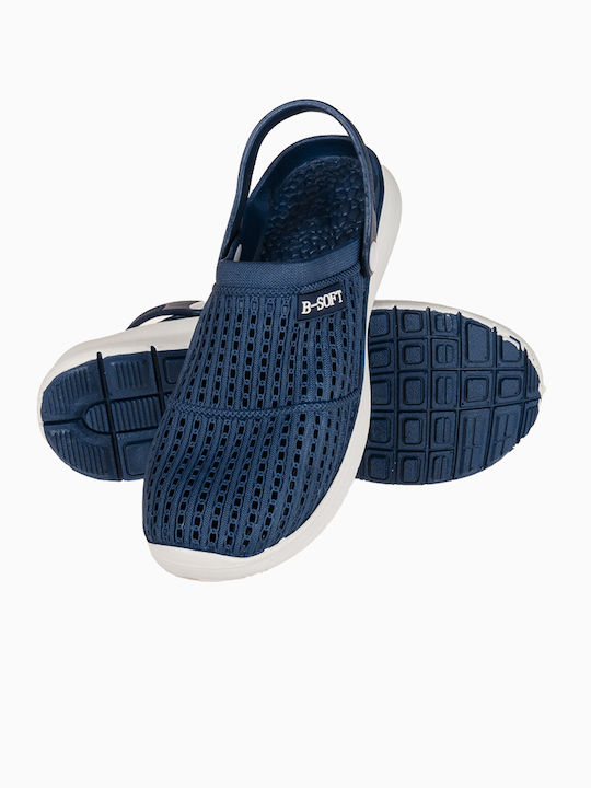 B-Soft Papuci de plajă pentru bărbați Albastru