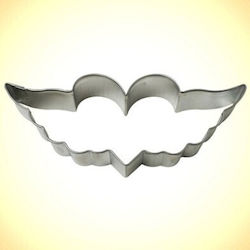 Φτερωτή Cookie Cutter Heart Metallic a06252550241