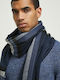 Men's Scarf Navy Blue