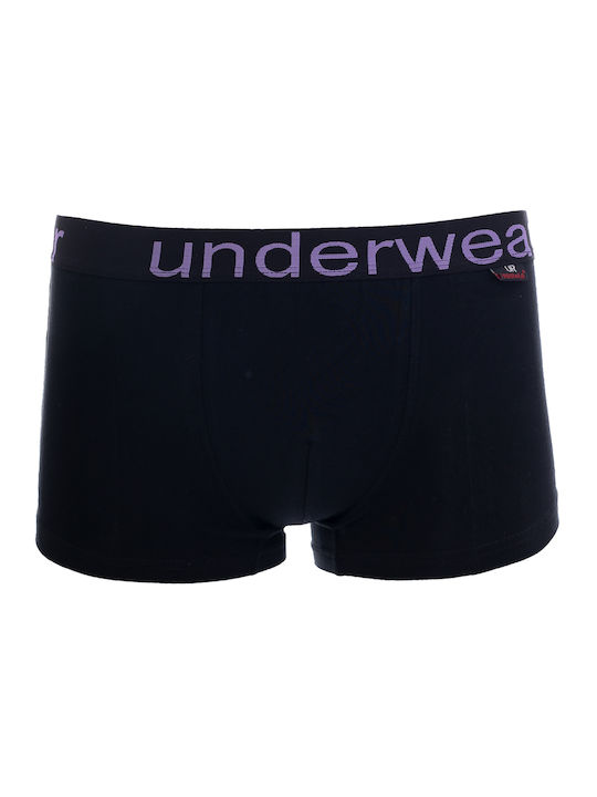 Underwear Herren Boxershorts Black 2Packung