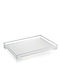 Guzzini Plastic Rectangular Serving Tray with Handles 46x32x5cm 1pcs