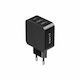 Havit Încărcător Fără Cablu cu 2 Porturi USB-A și Port USB-C 32W Livrarea energiei Negruς (UC118)