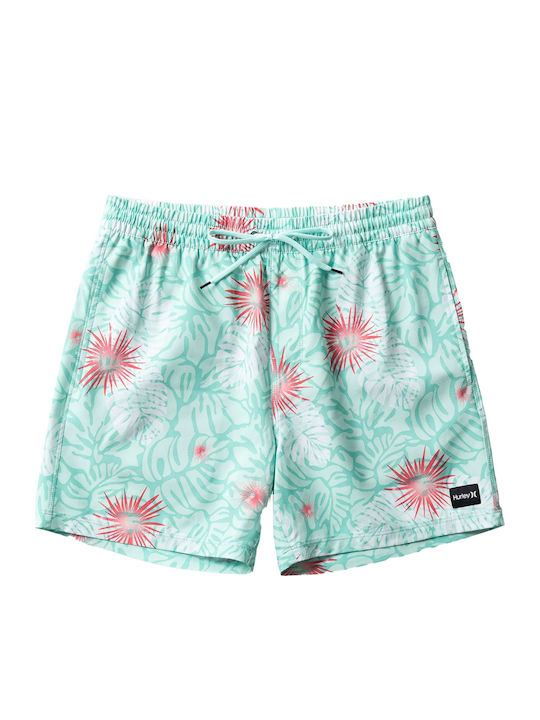 Hurley Ανδρικό Μαγιό Σορτς Πράσινο Floral