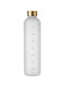 Tpster Wasserflasche Kunststoff 1000ml Transparent