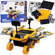 Jokomisiada Educational Martian Rover Solar Construction Kit Τηλεκατευθυνόμενο Παιχνίδι Πορτοκαλί