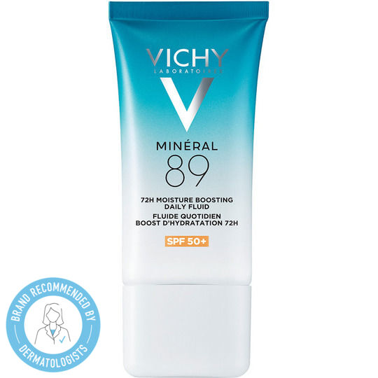 Vichy Mineral 89 Light 72ωρη Ενυδατική Λεπτόρρευστη Κρέμα Προσώπου Ημέρας με SPF50 κατά των Ατελειών με Υαλουρονικό Οξύ 50ml