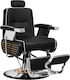 Barber Chair with Adjustable Height Black