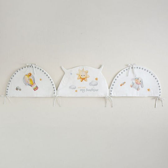 Nima Toy Story Crib Bumpers Classic Inside White 40x200cm