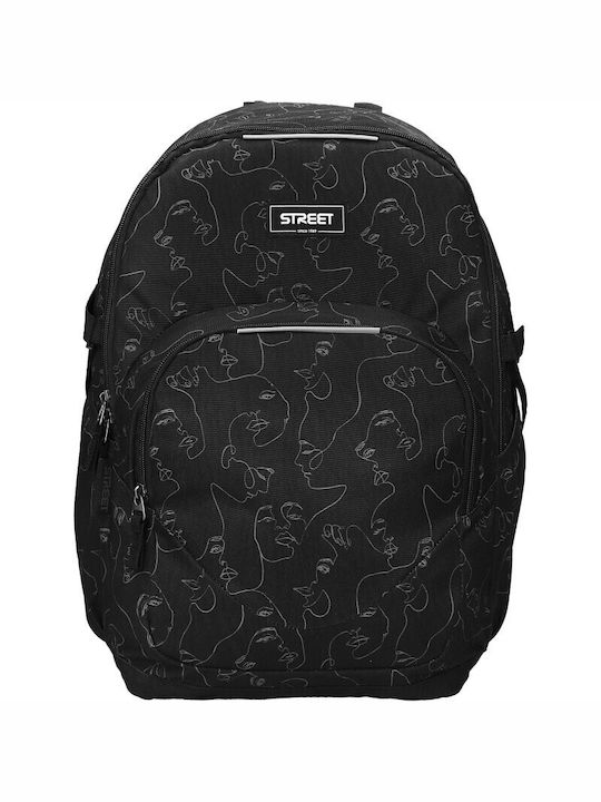 Schulranzen Street Geräumige Gesichter 33x18x46cm Ergonomisches Rückenluftsystem