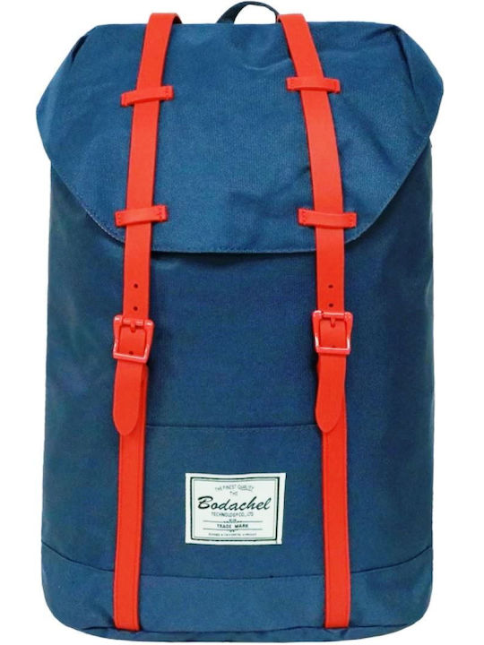 Τσαντα Backpack Fashion Street New York Blue 26x14x38cm