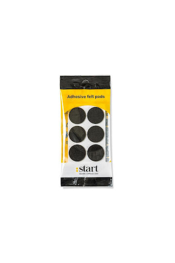 MGM 2530N Round Felts with Sticker 6pcs