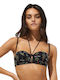 Top bikini Negru