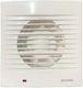 Wall-mounted Ventilator Bathroom 150mm White