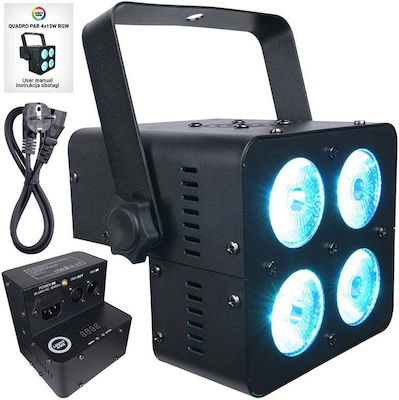 Light4me Προβολέας Spot LED PAR RGBW