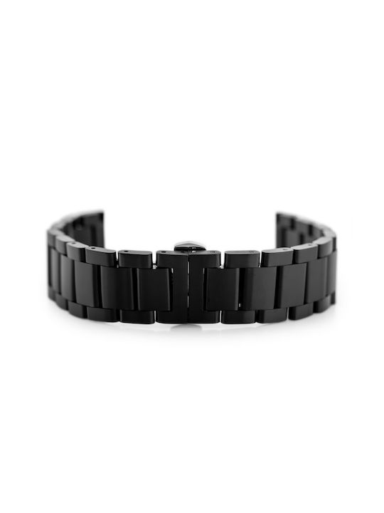 Pacific Metallic-Armband Schwarz 20mm