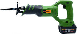 ProCraft PSS20 Реципрочен трион 20V 2x4Ah