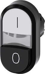 Siemens Διακόπτης Μπουτόν Διπλός 3SU1001-3BB61-0AK0