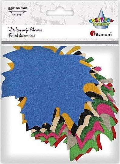 Titanum Decorative Element for DIY Crafts 12pcs 10x9.5cm