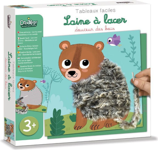 Animalele din pădure Crealign - Jucării de mână din fire pufoase Cod Cl201