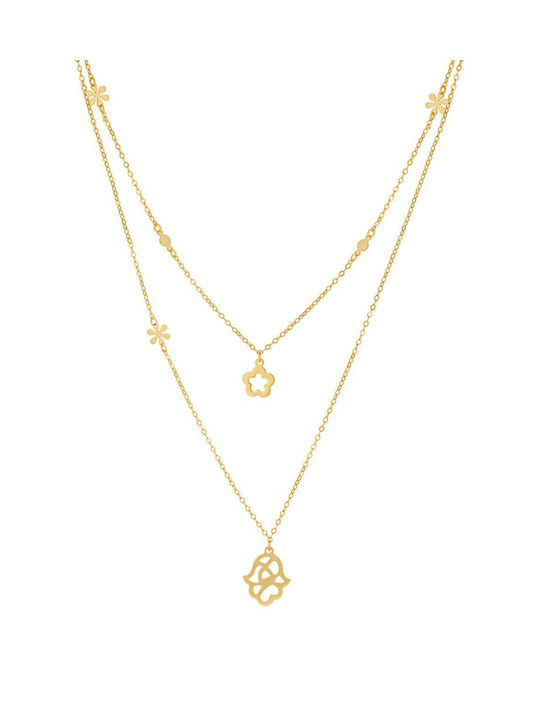 Ania Kruk Necklace Gold Plated