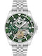 Quantum Men's Watch Automatic with Silver Metal Bracelet