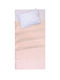 Viopros Κουβέρτα Κούνιας Πικέ Πολύχρωμο Linen Viopros 120x160εκ.