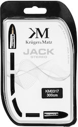 Kruger & Matz KM0317 HDMI-Stecker - HDMI-Stecker 3m Silber Kruger & Matz KM0317 HDMI-Stecker - HDMI-Stecker 3m Silber