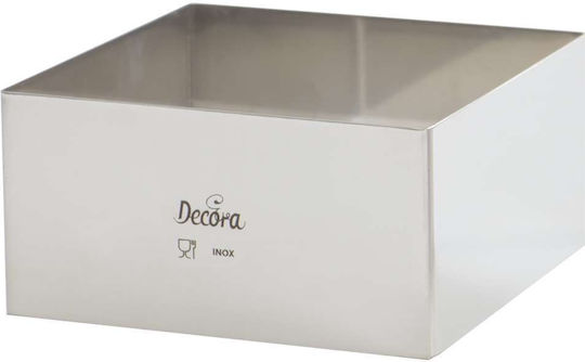 Decora Ring Square Stainless Steel 8024622055899