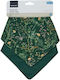 Kikka Boo Secret Garden Impermeabila Bandana material textil cu buton Verde 2buc