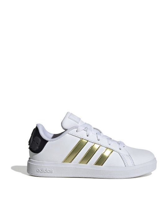 adidas Grand Court 2.0 K Παιδικά Sneakers Λευκά