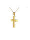 Men's Gold Cross 14K