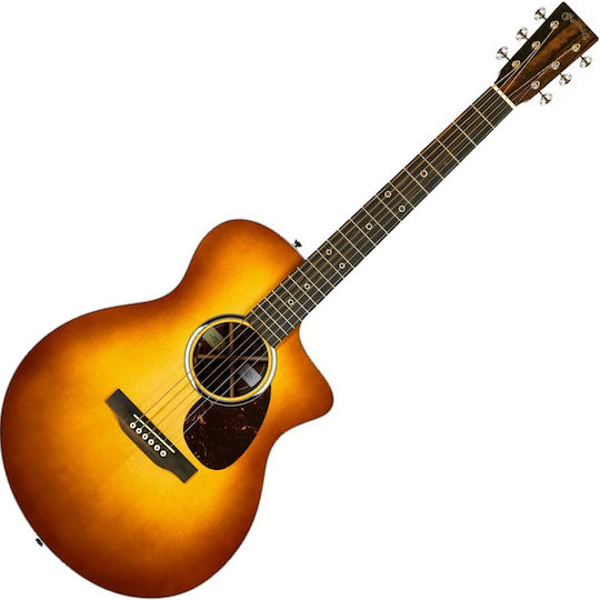 Martin Semi-Akustik Gitarre Martin Ausschnitt Bersten