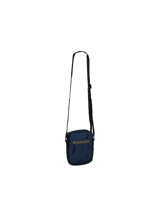 Daniel Ray Shoulder / Crossbody Bag with Zipper Navy Blue