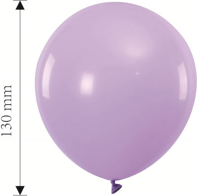 Set of 20 Balloons Latex Purple