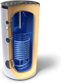 Tesy Boiler Λεβητοστασίου Glass 200lt με έναν Εναλλάκτη Διπλής Ενέργειας
