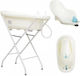 Cangaroo Baby Bath with Stand Bubble with Thermometer Blue